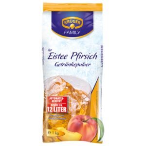 Kruger Family Peach Iced Tea Drink Powder 1KG