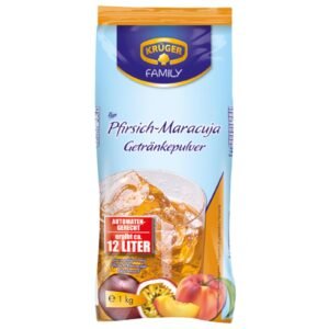 Kruger Family Peach Passion Fruit Drink Powder 1KG