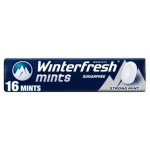 Wrigley's Winter Fresh Mints Strong Mint 28G