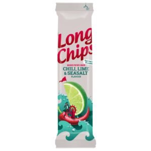 Long Chips Mashed Potato Snack Chili Lime & Sea Salt 75G