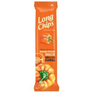 Long Chips Mashed Potato Snack Grilled Paprika 75G
