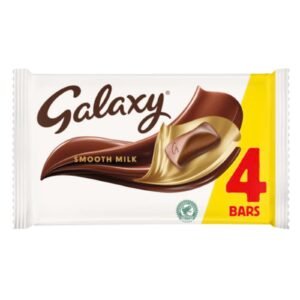 Galaxy Smooth Milk Chocolate 4PK 168G