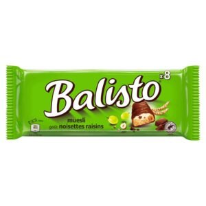 Balisto Musli Hazelnut Grape Bar 8PK 148G