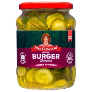 Mrs Elswood Burger Gherkins 670G