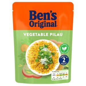 Ben's Original Vegetable Pilau Microwave Rice 220G