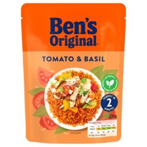 Ben's Original Tomato & Basil Microwave Rice 220G
