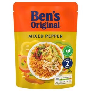 Ben's Original Mixed Pepper Microwave Rice 220G