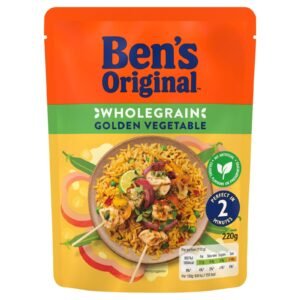 Ben's Original Wholegrain Golden Vegetable Microwave Rice 220G