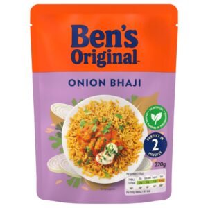 Ben's Original Onion Bhaji Microwave Rice 220G