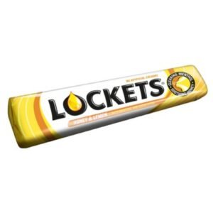 Lockets Cough Sweet Lozenges Honey & Lemon 41G