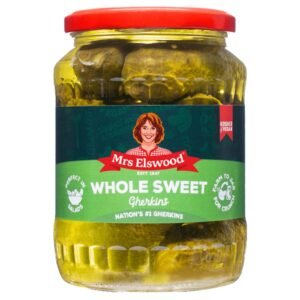 Mrs Elswood Whole Sweet Gherkins 670G