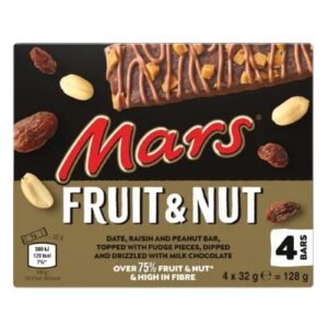 Mars Triple Treat Fruit & Nut 4PK 128G