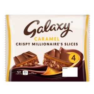 Galaxy Caramel Crispy Millionaire's Slices 32G