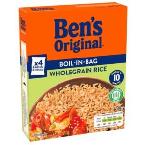 Ben's Original Boil In Bag Wholegrain Rice 500G