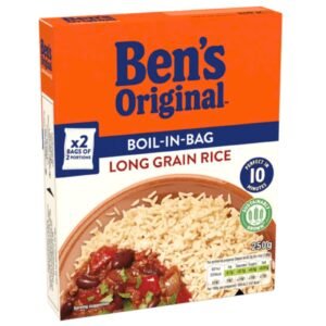 Ben's Original Boil In Bag Long Grain Rice 250G