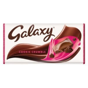 Galaxy Cookie Crumble Chocolate 114G
