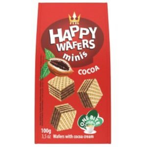 Flis Happy Wafers Minis Cocoa 100G