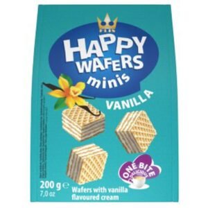 Flis Happy Wafers Minis Vanilla 200G
