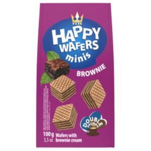 Flis Happy Wafers Minis Brownie 100G