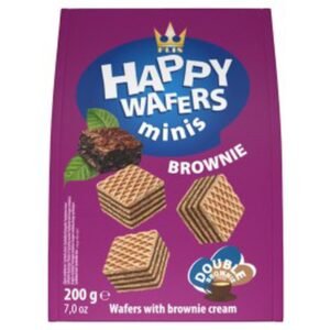 Flis Happy Wafers Minis Brownie 200G