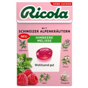 Ricola Raspberry Melissa Box 50G