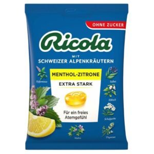 Ricola Menthol Lemon Bag 75G