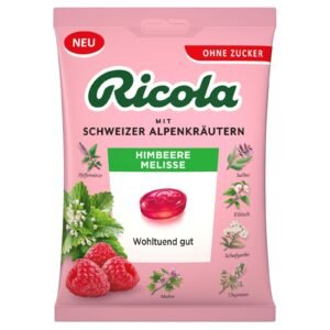 Ricola Raspberry Melissa Bag 75G