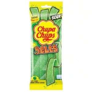 Chupa Chups Belts Sour Green Apple 90G
