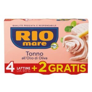 Rio Mare Tuna Leggero Extra Virgin Olive Oil 4PK 240G
