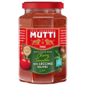 Mutti Pasta Sauce Leccino Olives 400G