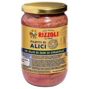 Rizzoli Anchovy Fillets Sunflower Seed Oil Catering Line 720G