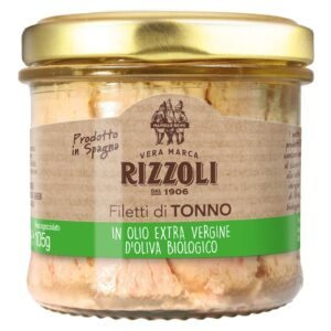 Rizzoli Tuna Fillets Organic Extra Virgin Olive Oil 150G