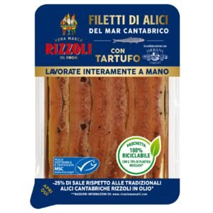 Rizzoli Anchovy Fillets From The Cantabrian Sea Truffle 60G
