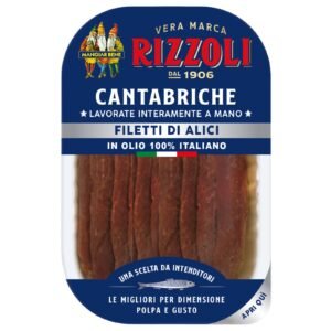 Rizzoli Anchovy Fillets From The Cantabrian Sea 70G