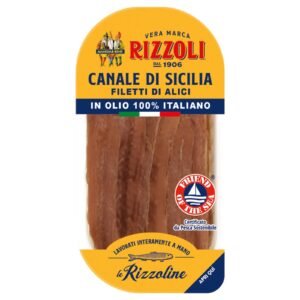 Rizzoli Anchovy Fillets Sicilian Channel 40G