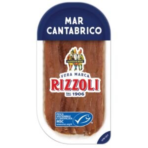 Rizzoli Anchovy Fillets From The Cantabrian Sea & Sunflower Oil 40G
