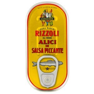 Rizzoli Anchovy Fillets In Spiced Sauce 50G