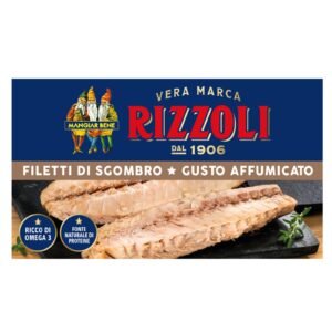 Rizzoli Mackerel Fillets Smoked Flavor 90G