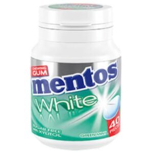 Mentos White Green Mint Gum 60G
