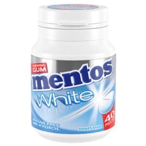 Mentos White Sweet Mint Gum 60G