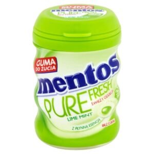 Mentos Pure Fresh Lime Mint Gum 60G