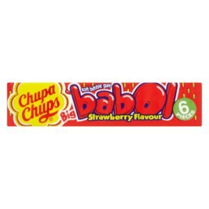 Chupa Chups Big Babol Strawberry Gum 27.6G