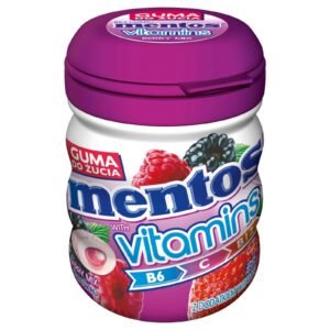 Mentos Vitamins Berries Gum 50G
