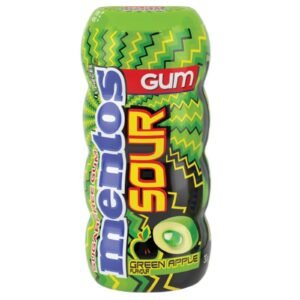 Mentos Pocket Sour Green Apple Gum 30G