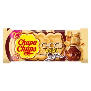 Chupa Chups Choco Daisy Milk Crispy Caramel 34G