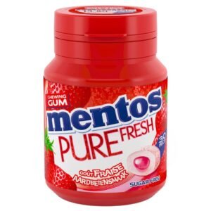 Mentos Pure Fresh Strawberry Fresh Gum 60G