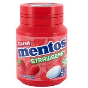 Mentos Gum Strawberry 56G
