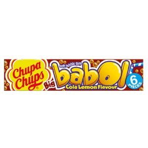 Chupa Chups Big Babol Cola Lemon Gum 27.6G