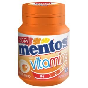 Mentos Vitamins Citrus Gum 60G