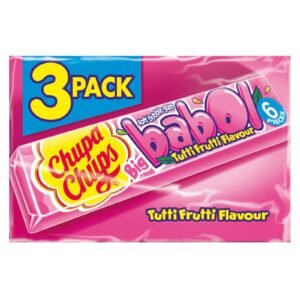Chupa Chups Big Babol Tutti Frutti 3 PK Gum 82.8G